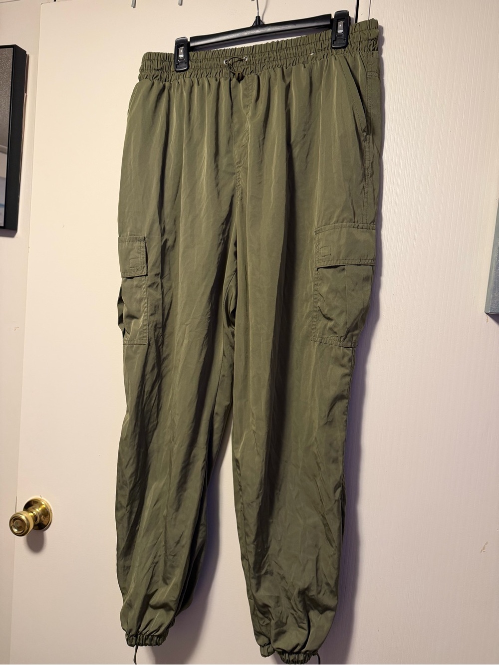 Olive Green women cargo Pants